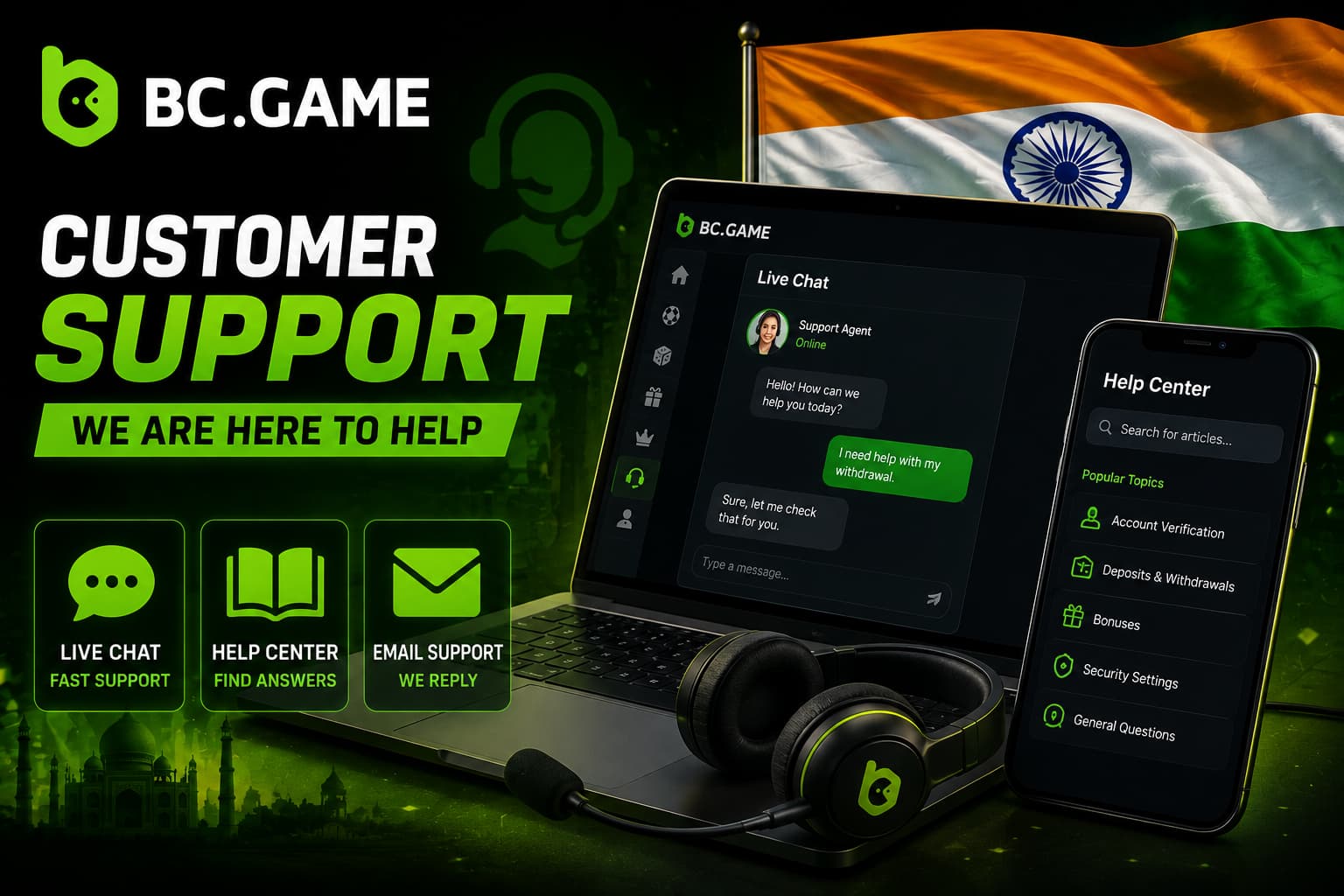 Customer support in India